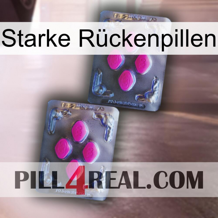 Starke Rückenpillen 01
